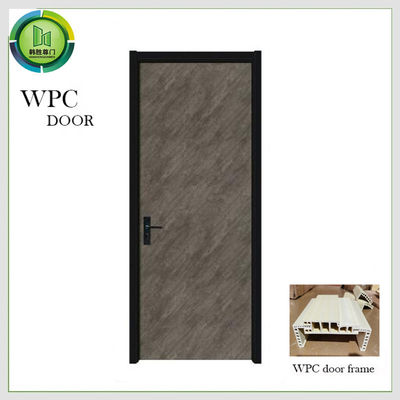 Хорошая цена. Термит межкомнатных дверей дуба Upvc составной WPC твердый устойчивый для квартиры онлайн