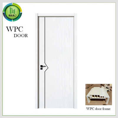 Хорошая цена. Дверь ядра Upvc расклассифицированная огнем твердая, польза гостиницы двери WPC простая деревянная онлайн