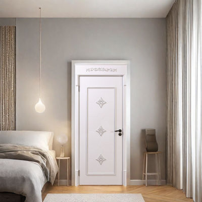 Хорошая цена. Modern and Durable WPC Interior Door for Residential and Commercial Direct Selling Formaldehyde-Free and Low Maintenance онлайн