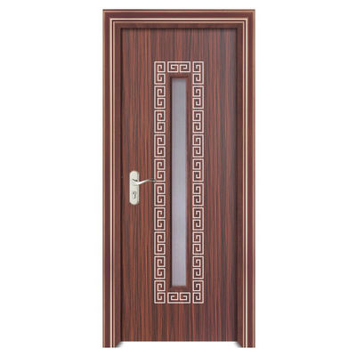 Современная стеклянная дверь из ДПК с производственной мощностью 200 000 комплектов в год и шириной 600 мм для экологически чистых пространств