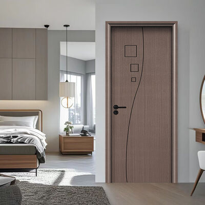 Водонепроницаемая, устойчивая к термитам пустотелая дверь из ДПК с пустотелой конструкцией для долговечности и производительности