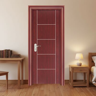 Водонепроницаемая и звукоизолирующая полая дверь из ДПК с 100% материалом рамы из ДПК для прочных и тихих помещений