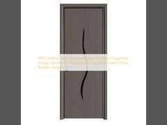 WPC Hollow Door Advanced Heat Insulation Properties Energy Solution for Bedrooms Living Rooms and Offices Modern Design
