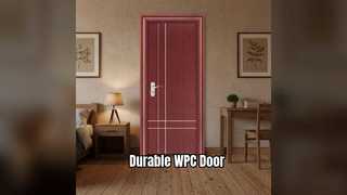 Полая дверь WPC: прочная влагонепроницаемость и звукоизоляция