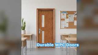 Прочные межкомнатные двери WPC для современных домов