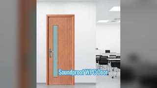 Внутренняя дверь WPC со звукоизоляцией и теплоизоляцией