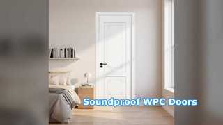 Межкомнатные двери WPC Звукоизоляционные Теплоизоляционные